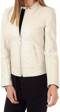 Veste En Cuir Véritable 100%