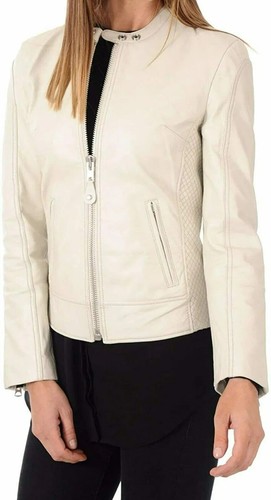 Veste cuir véritable 100 - veste, en