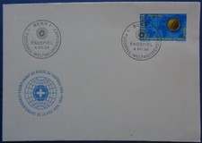 Suisse, enveloppe avec n°547, cachet commémoratif, fin coupe du monde 1954