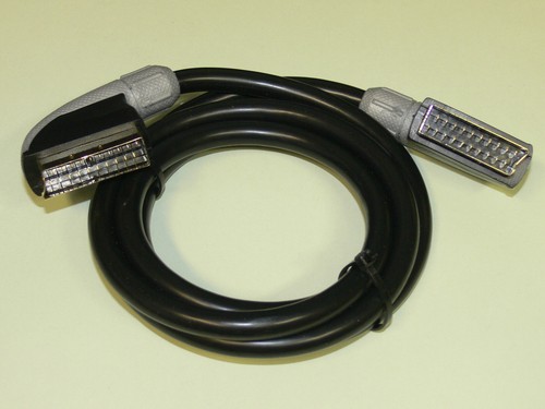 Câble connexion scart - de, axil