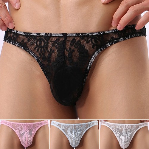 Sexy hommes culotte dentelle - culotte,
