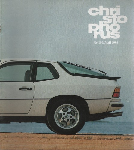 Christophorus 199 1986 porsche - christophorus,