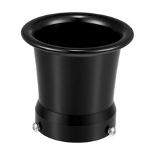 50mm Cornet D'Admission De Moto En Alliage D'Alupour Minium Noir