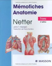 Mémofiches Anatomie Netter 