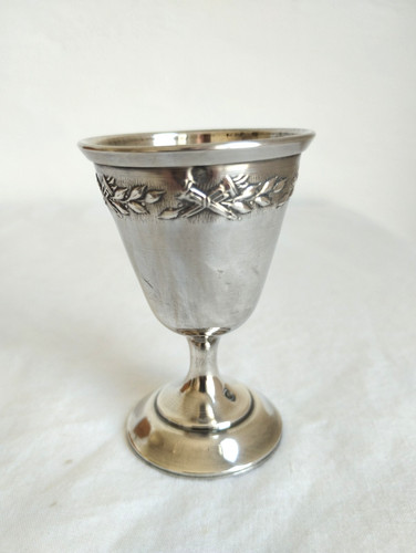 Ancien coquetier piédouche - ancien,