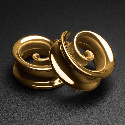 Spiral gold pvd - spiral,