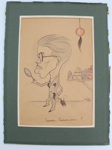 Dessin satirique encre sur - dessin,