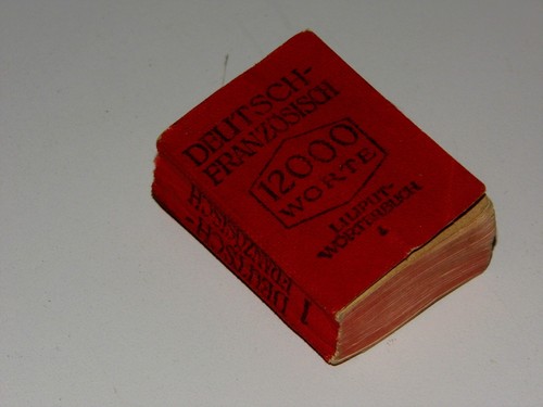 Livre ancien mini dictionnaire - ancien, mini-dictionnaire
