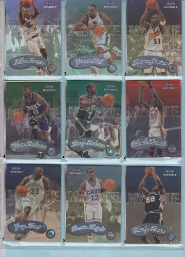 Carte basket ball nba fleer - basket,