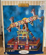 Manège Lemax The Zinger – Rare- manège animé musical lumineux