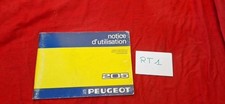 Notice d'utilisation Peugeot 205 GL GR SR GT