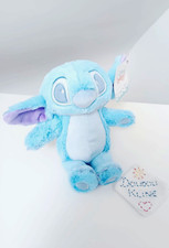 Peluche/Doudou Lilo Et Stitch Bleu Mauve/Violet 23cm - Disney Nicotoy Carrefour