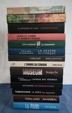 LOT de 14 LIVRES THRILLER