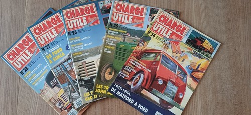Lot magazines charge utile - lot, 5