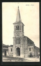 CPA Artaix, L´Eglise,  vue de l'Église 