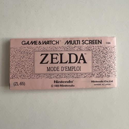 Mode emploi nintendo - mode, d’emploi