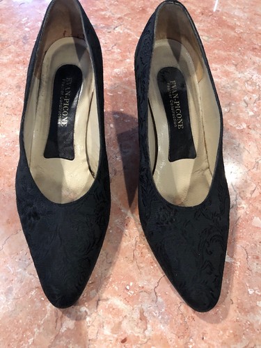Evan picone black floral satin - picone,