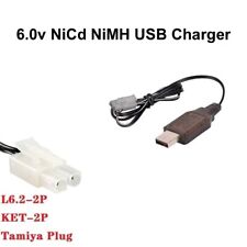 6V 250mA Chargeur USB Connecteur Tamiya Prise Nimh Nicd Modèle RC Batterie De GB