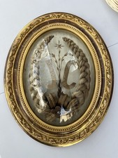 Cadre Bois Doré et Verre