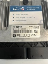 ECU CALCULATEUR DE MOTEUR A REPROGRAMMER BMW BOSCH SERIE 1 0281019683 DDE8573260