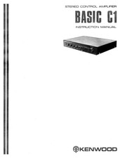 Bedienungsanleitung-Operating Instructions pour Kenwood Basic C1