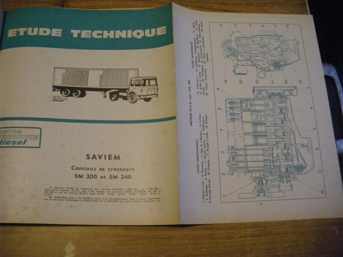 Revue technique diesel saviem - technique,
