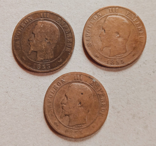 Lot x 10 centimes - x,