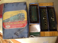 vintage train hornby le mistral meccano en boite