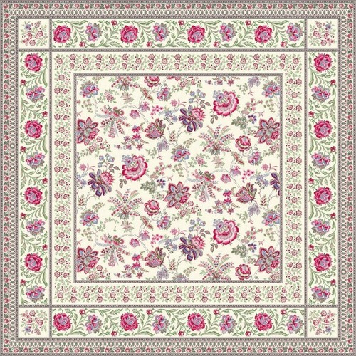 Nappe carrée jacquard