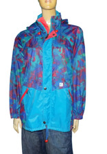 veste K-WAY vintage y2K polyamide bleu multicolore Taille / S/M