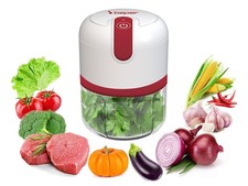 P102ROB050 Hachoir Rechargeable USB Mini Robot de Cuisine Capacité 250 ml Pui...