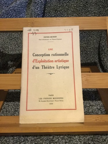 Morin conception - h.,