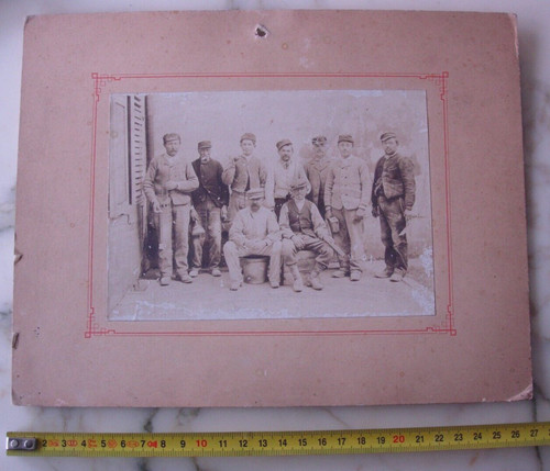 Rare ancienne photo métier - de,
