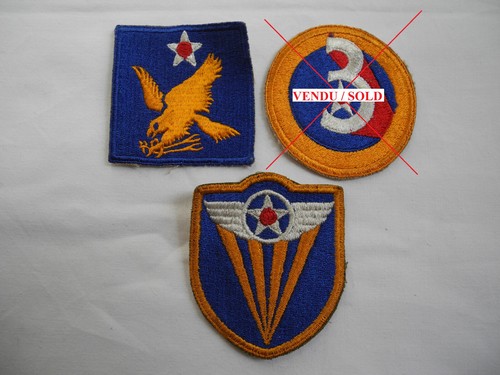Militaria ww2 patchs - ww2, usaaf