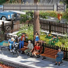 Clôture En Piquets En Bois O