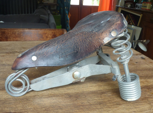 Ancienne selle vélo en - selle, de