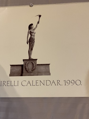Calendrier pirelli 1990 arthur - pirelli,