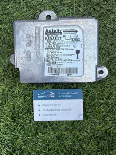 Calculateur air bag boitier - calculateur,