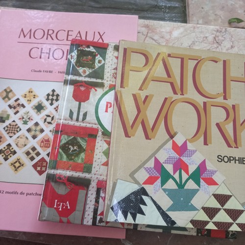 Lot livres patchwork - livres,