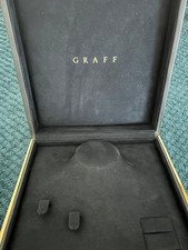 VINTAGE BOITE /BOX/ECRIN GRAFF POUR PARURE EN OR 