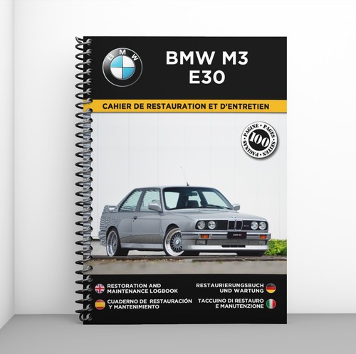 Bmw e30 cahier - e30, de