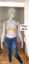ETAM 85 B ? Soutien gorge jaune rose rembourré avec armatures