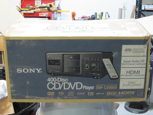 New sony 400 disc - sony, cd/dvd