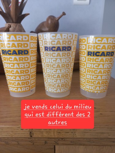 Gobelet ricard 25 cl - un,
