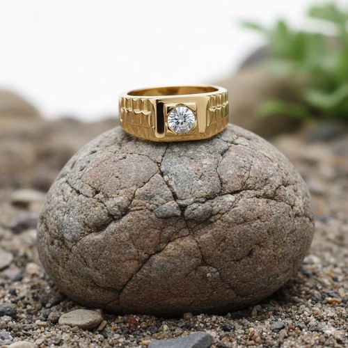 Bague solitaire 18 - bague, en