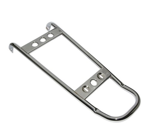 Porte bagage chromé arrière