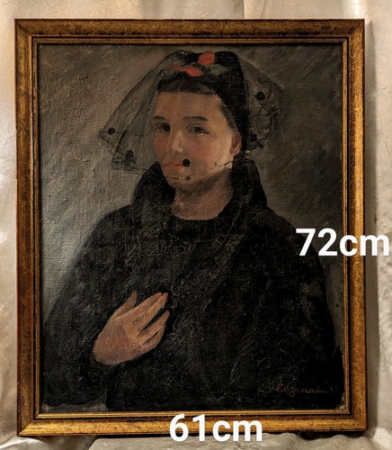 Portrait femme mantille - portrait,