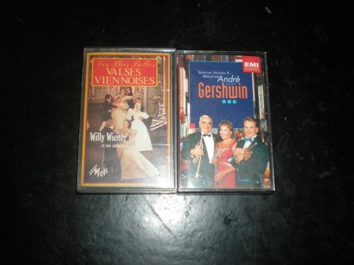 Cassettes audio valses - cassettes,