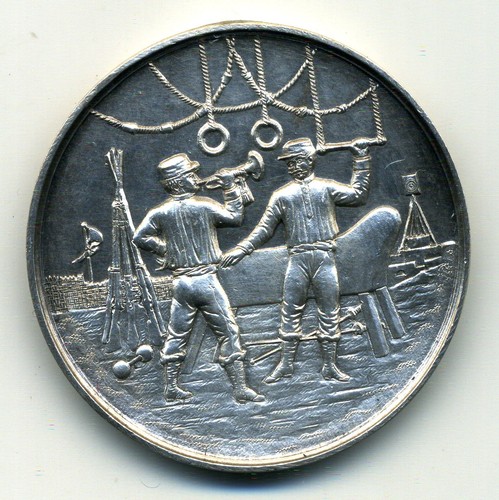 Rare médaille argent - (3983),
