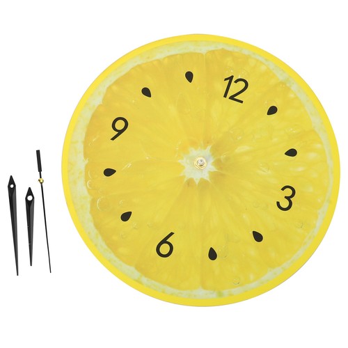 Citron fruit horloge murale - fruit,